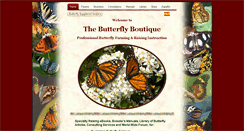 Desktop Screenshot of butterflyboutique.net